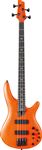 Ibanez SR4600 Prestige Bass Guitar with Case Orange Solar Flare